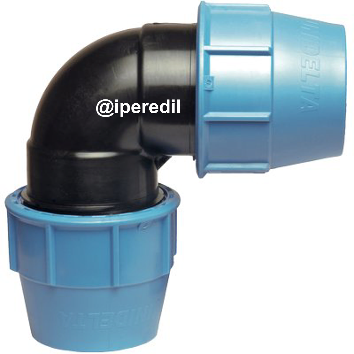 GOMITO A COMPRESSIONE PN16 UNIDELTA MM 50X50