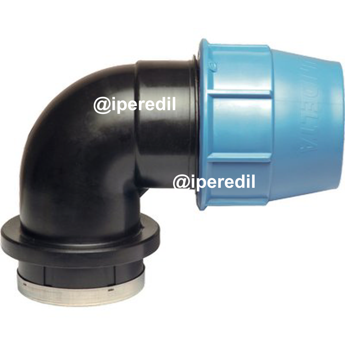 GOMITO A COMPRESSIONE FIL FEMMINA PN16 UNIDELTA MM 50X1"1/2F