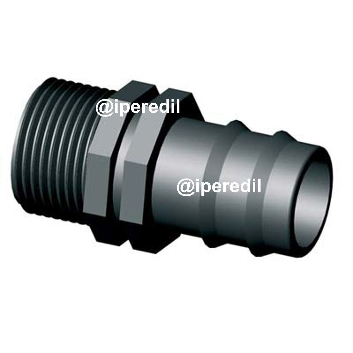 PORTAGOMMA PN FILETTO MASCHIO IRRITEC MM 32X1"M