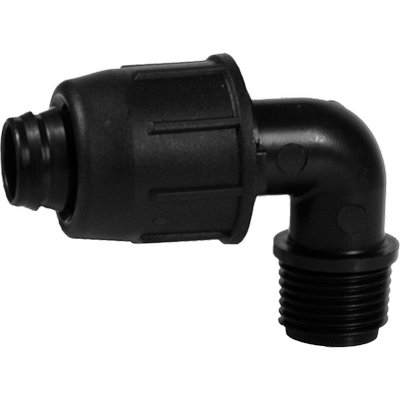 GOMITO A COMPRESSIONE FILETTO MASCHIO PN4 MM 16X3/4M