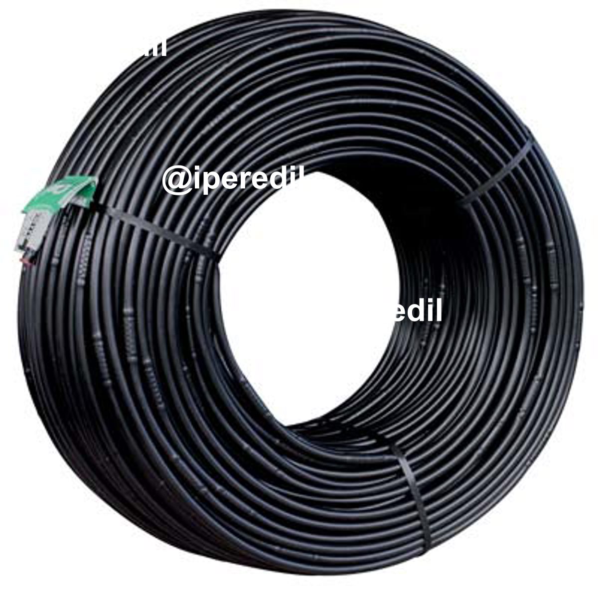 TUBO GOCCIOLANTE FORI 3 PN NERO LT/H 2 MM 16 PASSO CM 40 MT 100 CA