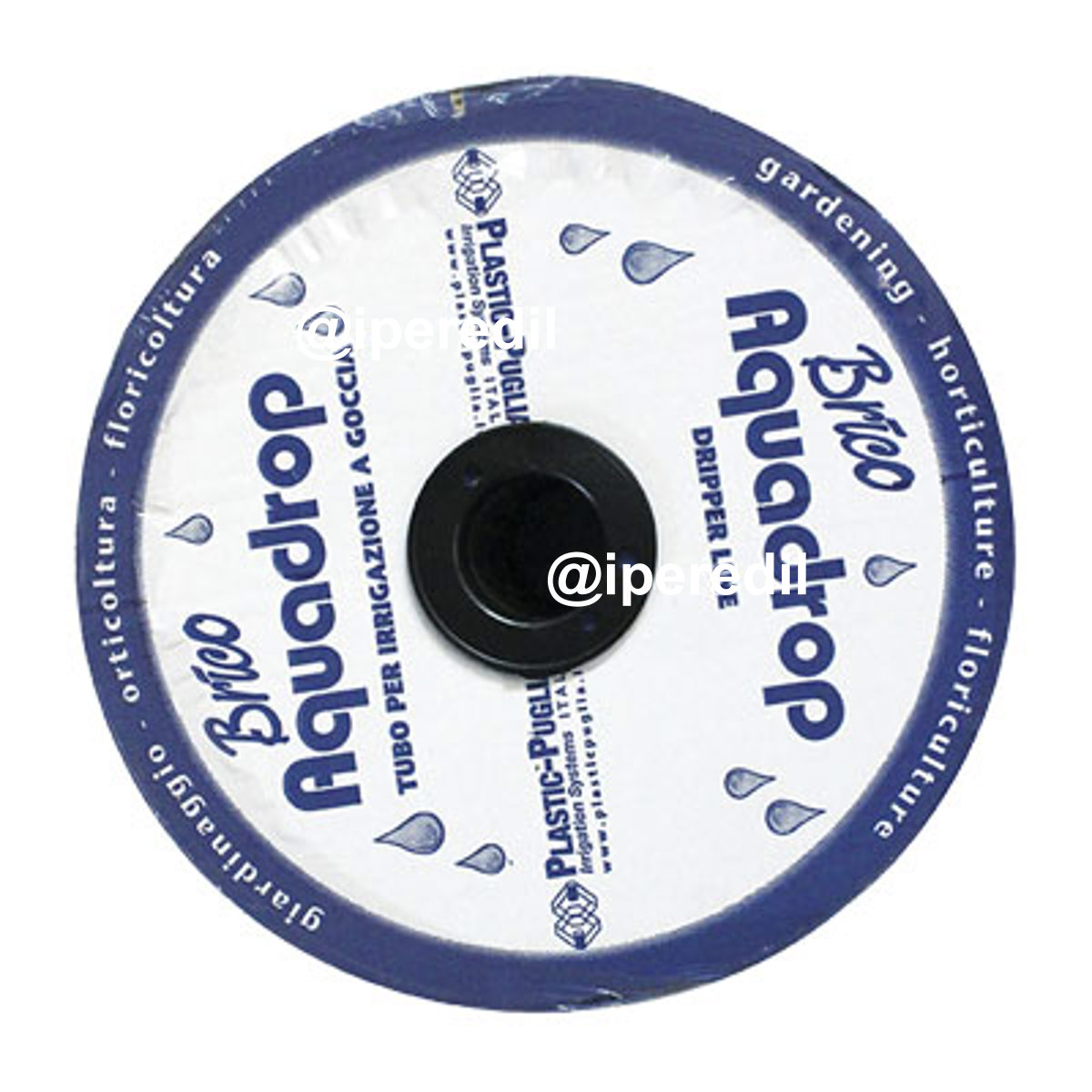 MANICHETTA PN LEGGERA GOCCIOLANTE MIL 8 LT/H 2 MM 16 PASSO CM 30 MT 250 CA