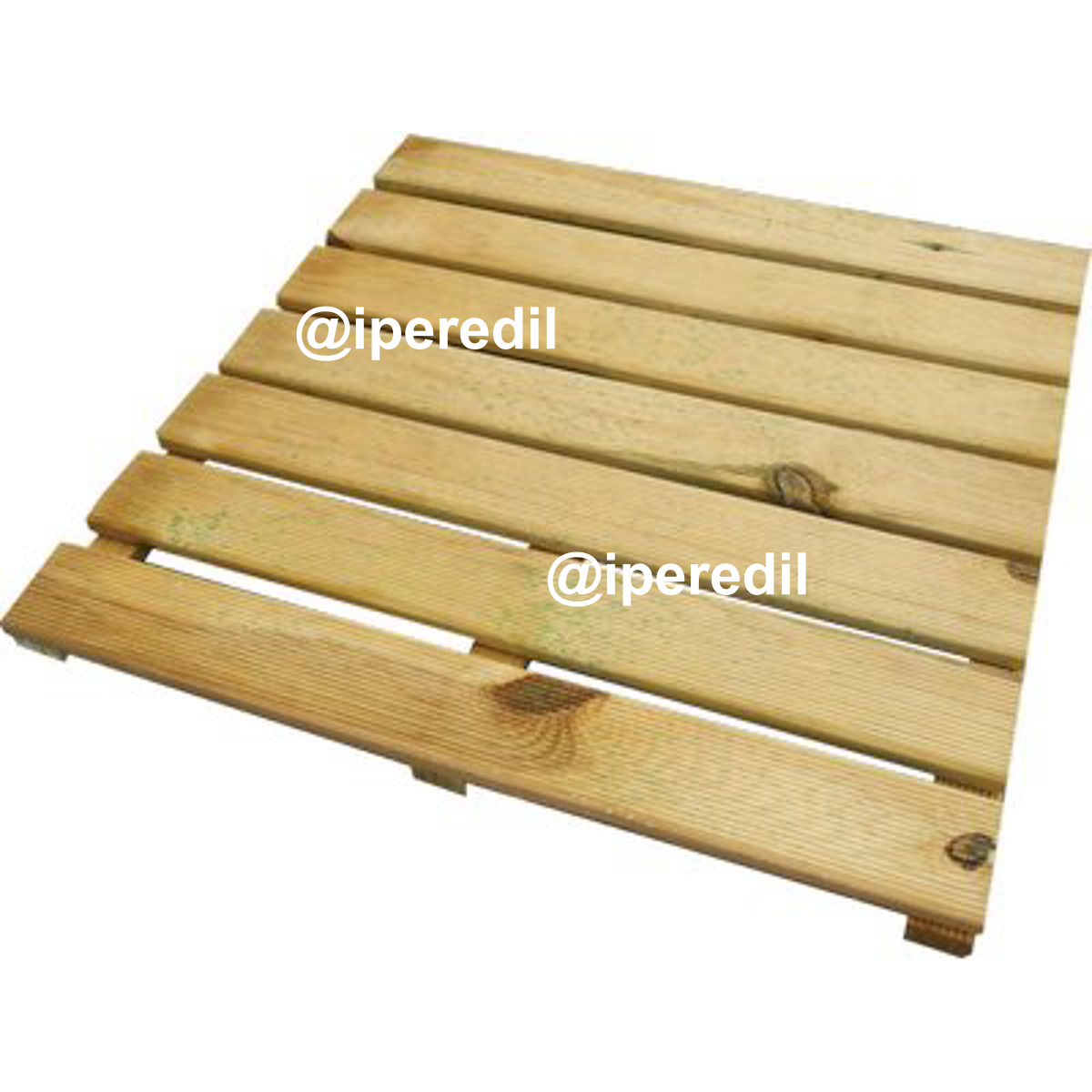 PAVIMENTO LEGNO EURO PINO IMPREGNATO 7+3 LAMELLE CM 50X50 H.MM 24