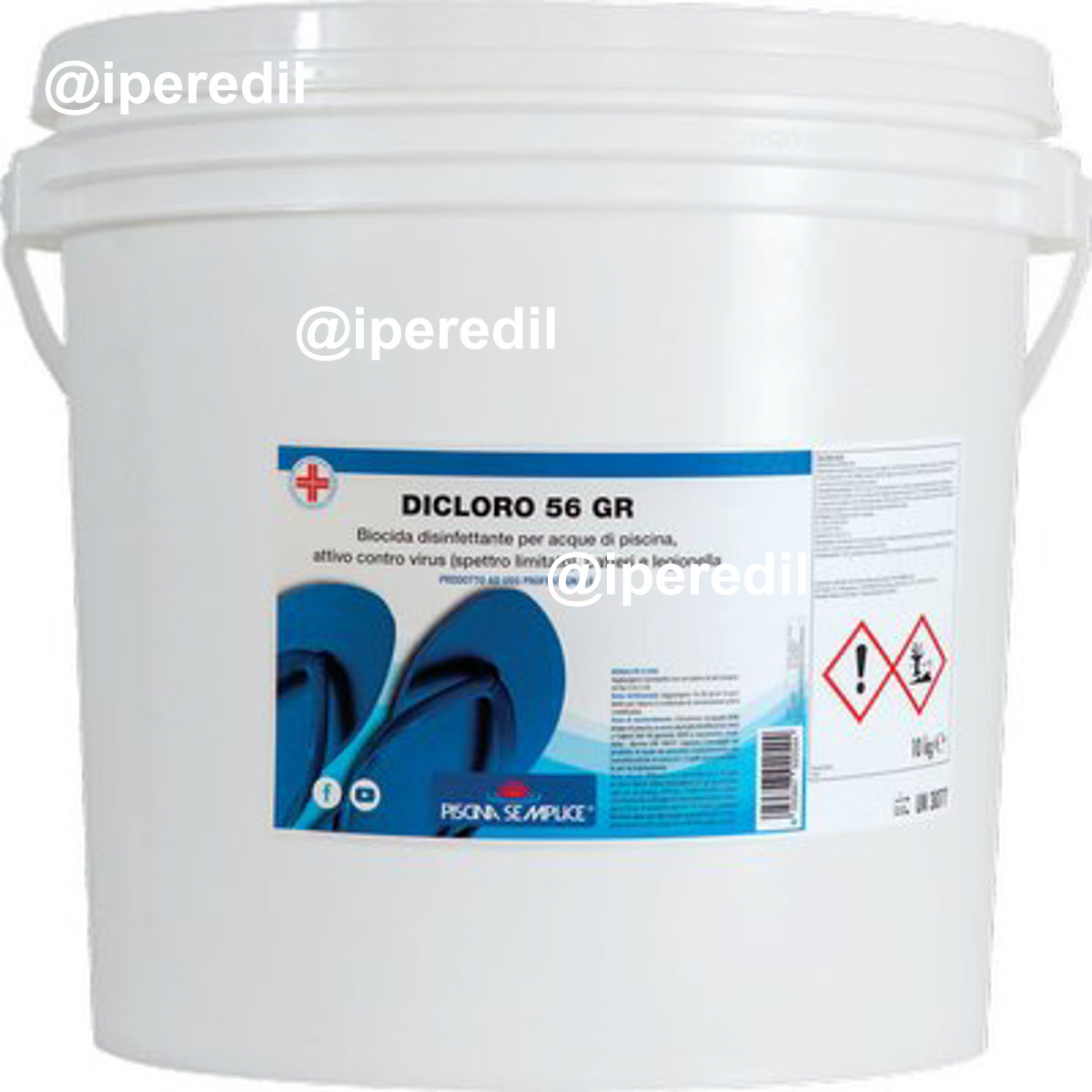 DICLORO X PISCINA GRANULARE LAPI KG 25