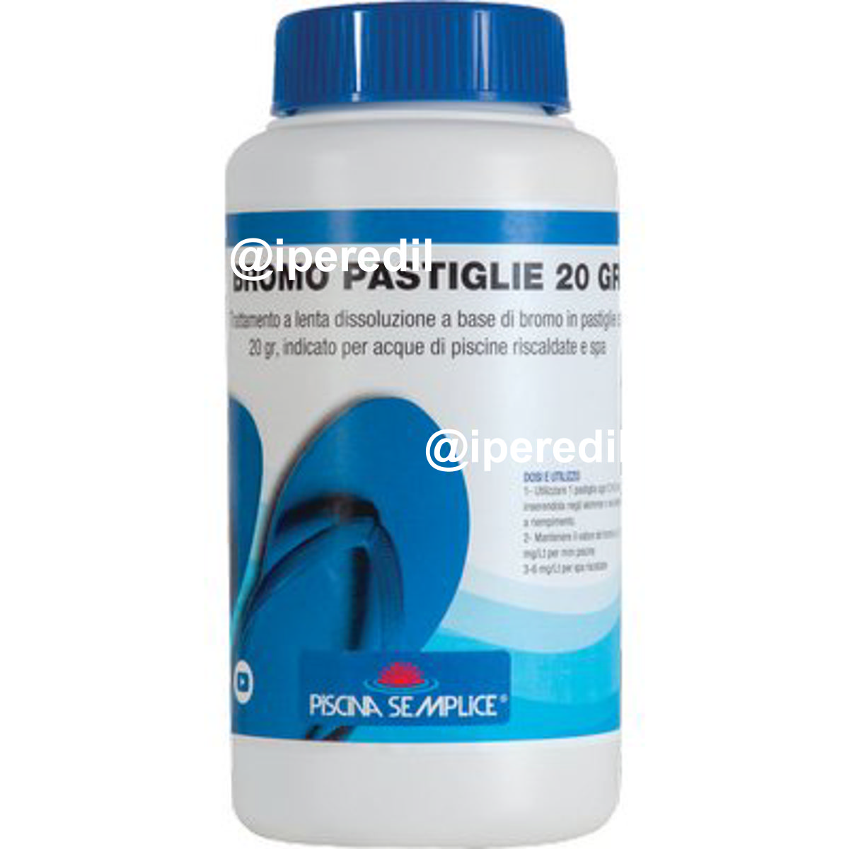 BROMO X PISCINA LAPI PASTIGLIE KG 1=50XGR 20