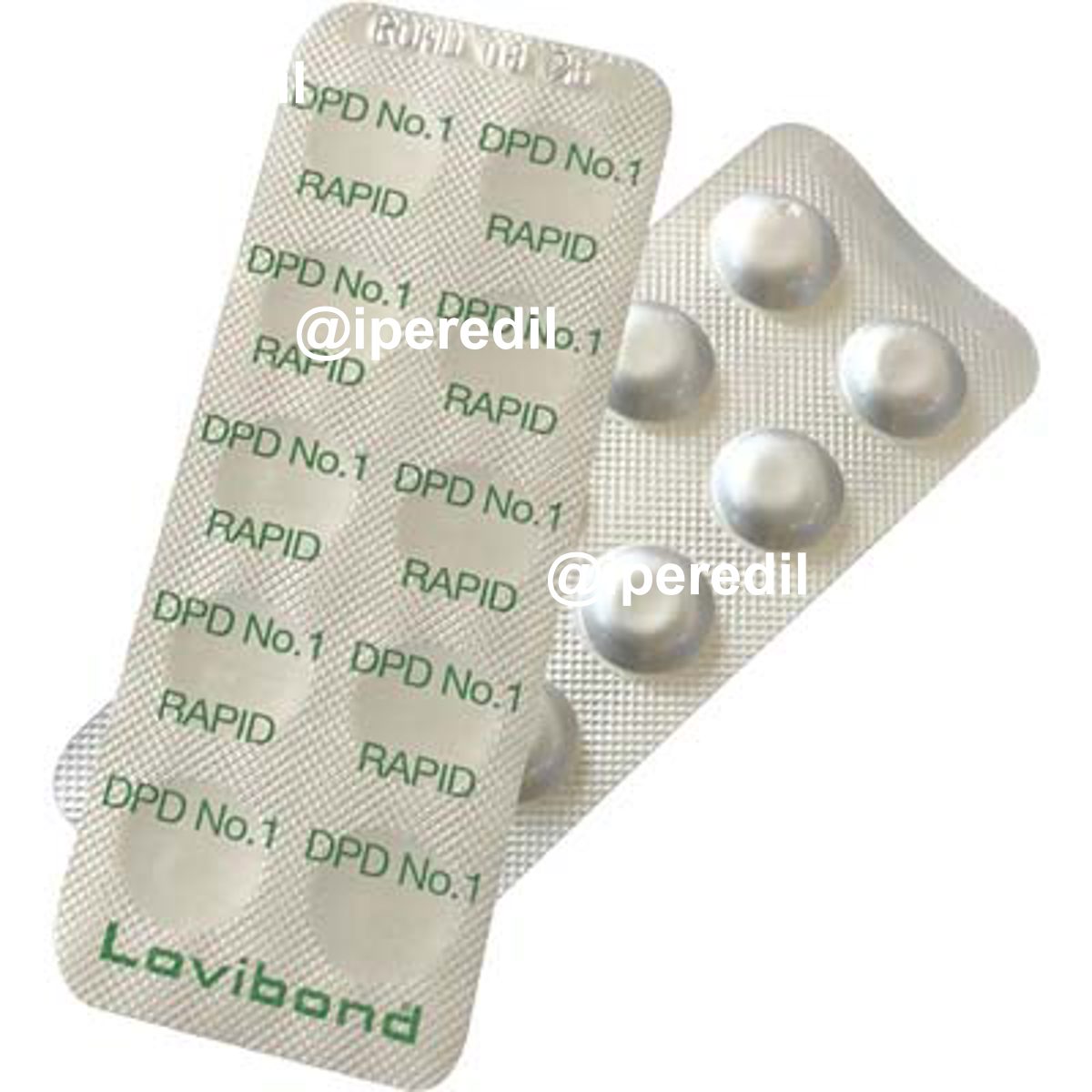 REAGENTE X TEST ANALISI CLORO + BROMO X PISCINA CF=PASTIGLIE 10
