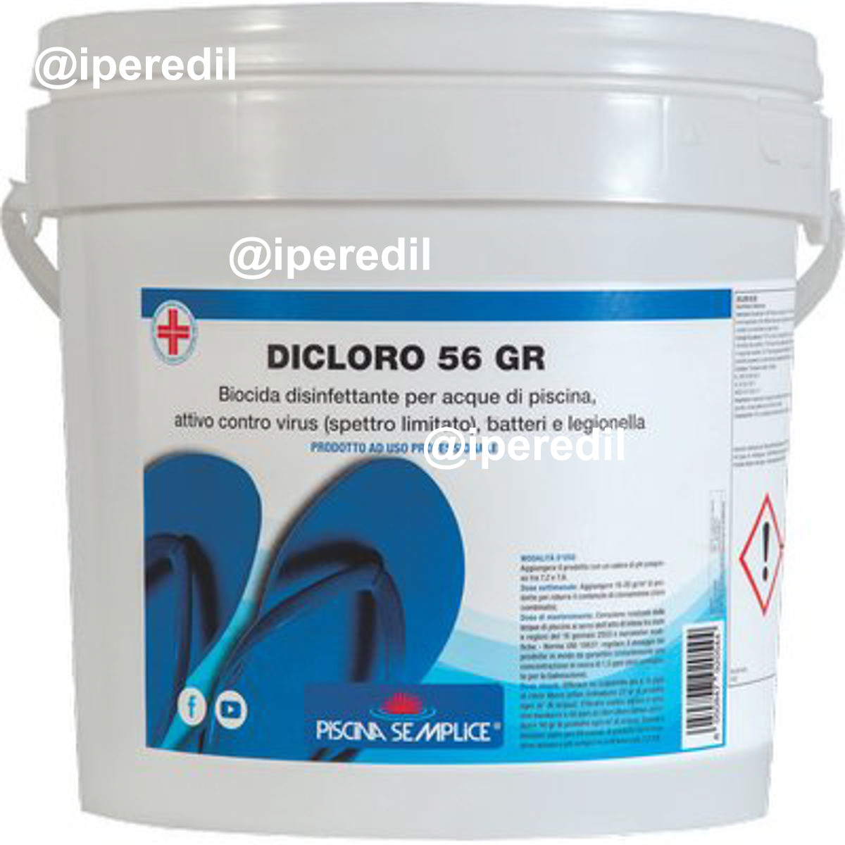 DICLORO X PISCINA GRANULARE LAPI KG 5
