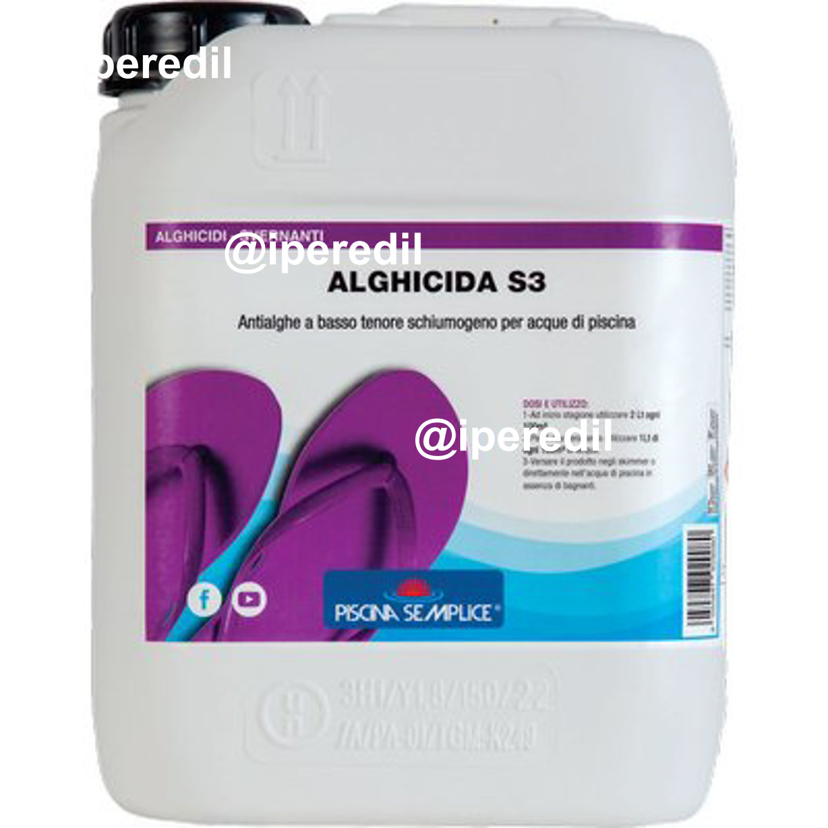 ANTIALGA X PISCINA LAPI LIQUIDO LT 5