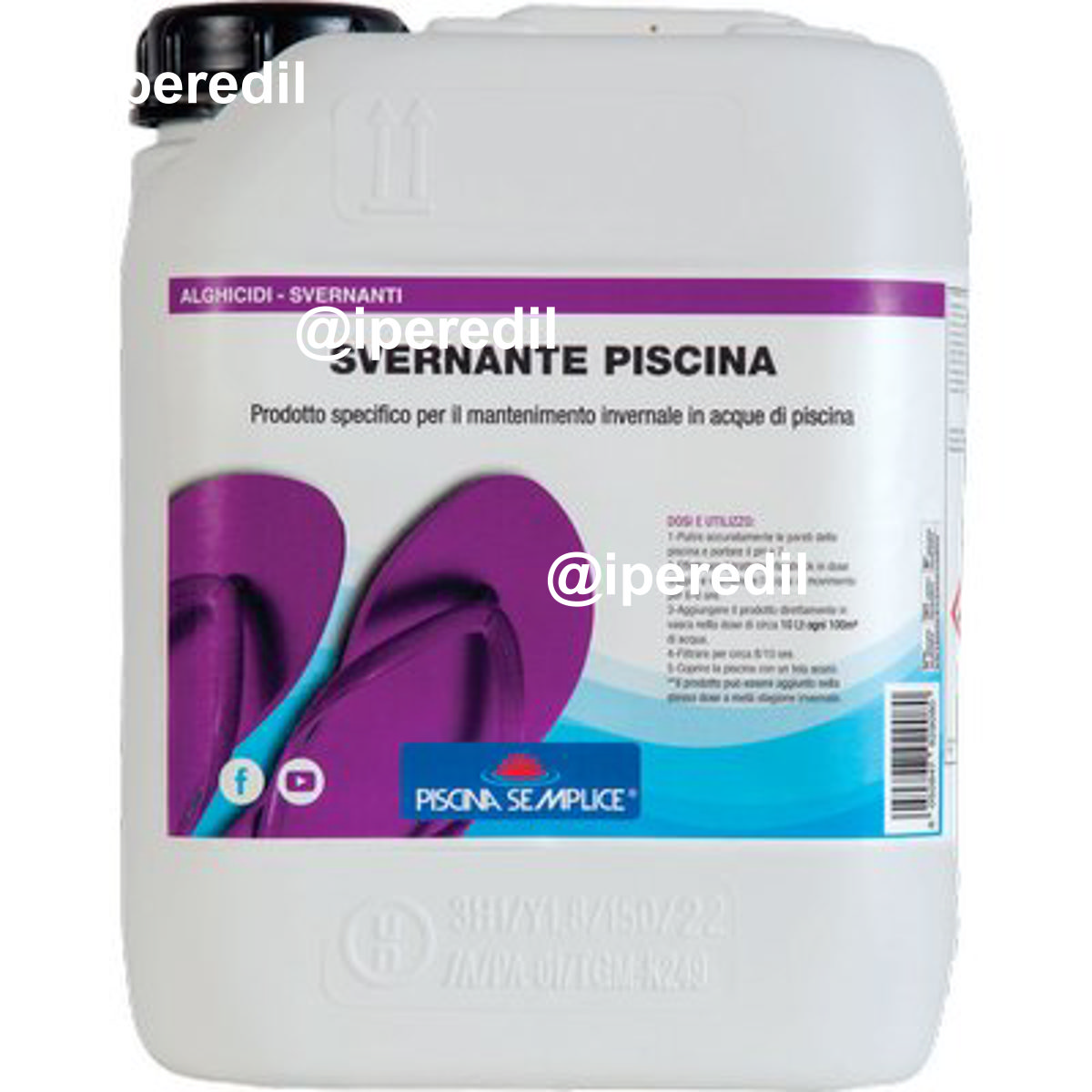 SVERNANTE X PISCINA LAPI LIQUIDO LT 5