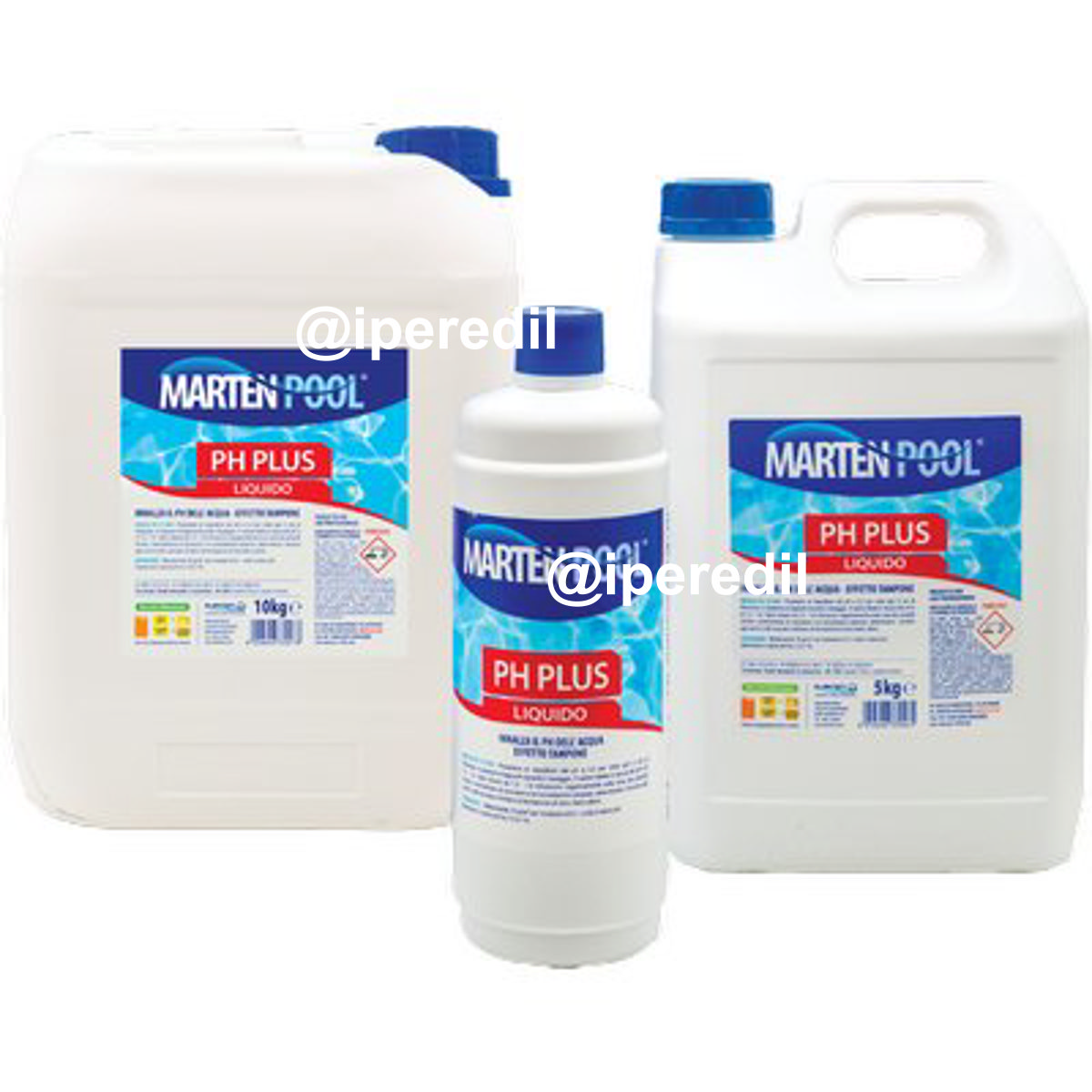 REGOLATORE PH PIU X PISCINA MARTEN LIQUIDO KG 5 - 06110531