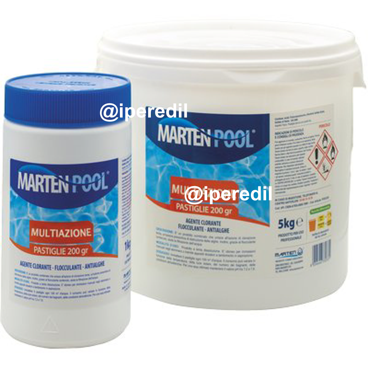 MULTIAZIONE X PISCINA PASTIGLIE MARTEN KG 5=25XGR 200 - 06110533
