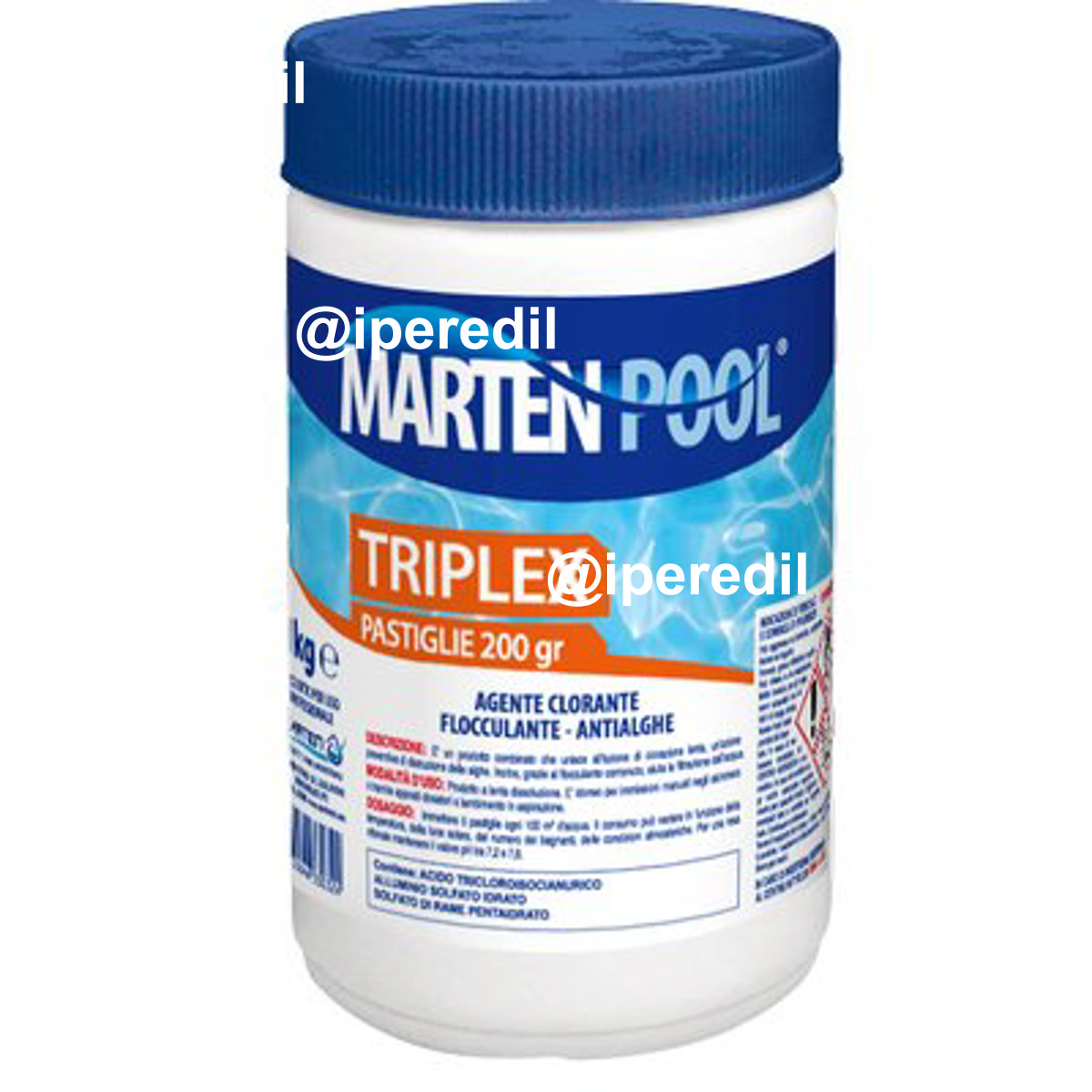 MULTIAZIONE X PISCINA PASTIGLIE MARTEN KG 1=5XGR 200