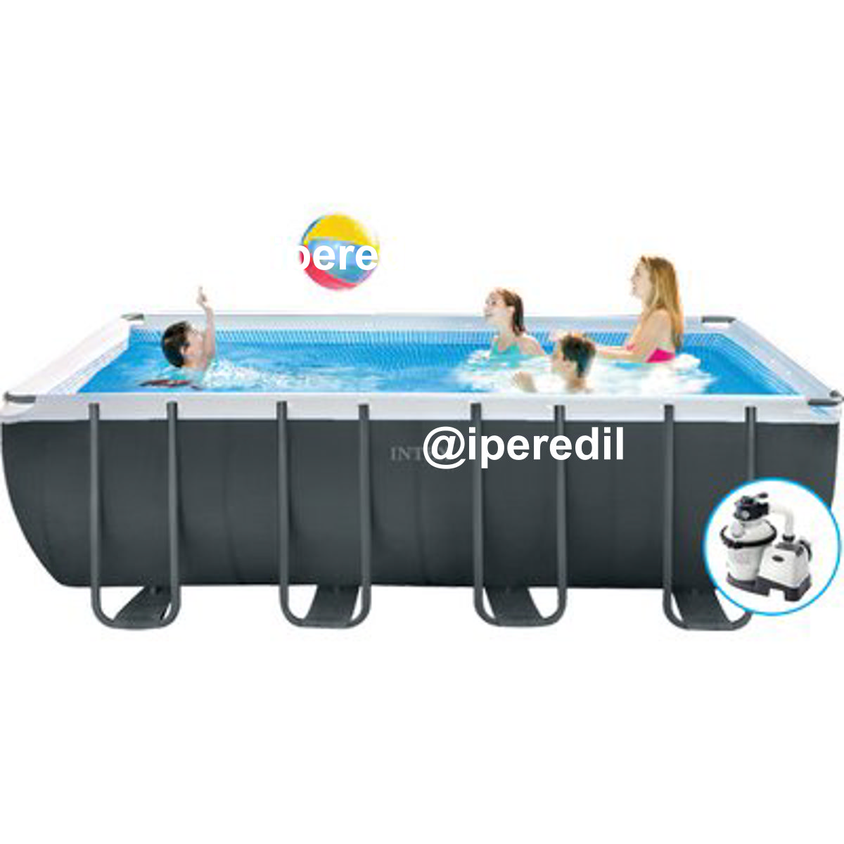 PISCINA ULTRA XTR FRAME 26356 INTEX FILTRO SABBIA LT/H 4.542 CM 549X274 H.CM 132