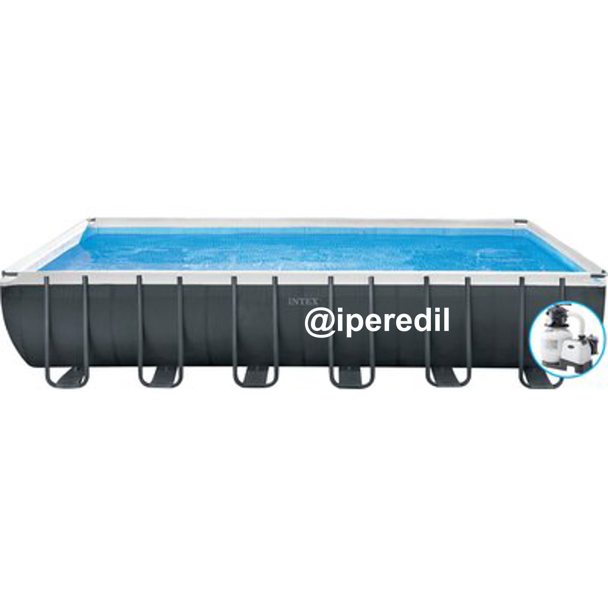 PISCINA ULTRA XTR FRAME 26364 INTEX FILTRO SABBIA LT/H 7.948 CM 732X366 H.CM 132