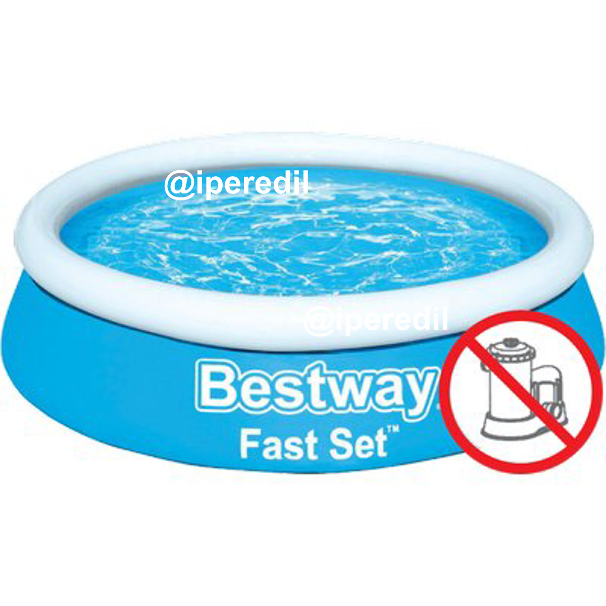 PISCINA FAST SET 57392 BESTWAY CM 183 H.CM 51