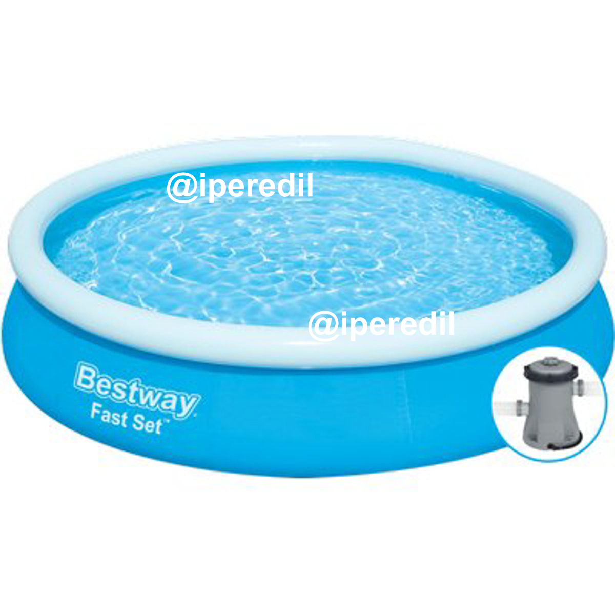 PISCINA FAST SET 57274 BESTWAY FILTRO LT/H 1.249 CM 366 H.CM 76