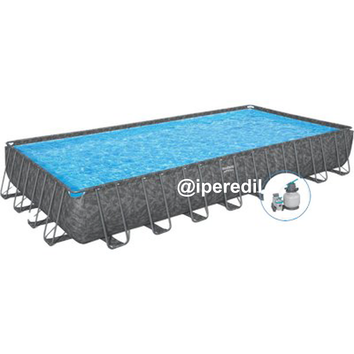 PISCINA APX 365 561KJ BESTWAY FILTRO A SABBIA LT/H 8.327 CM 956X488 H.CM 132