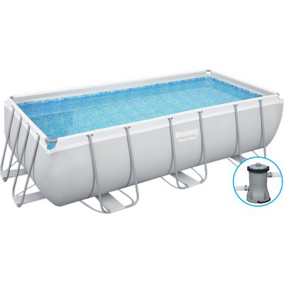 PISCINA POWER STEEL 56441 BESTWAY FILTRO LT/H 2.006 CM 404X201 H.CM 100