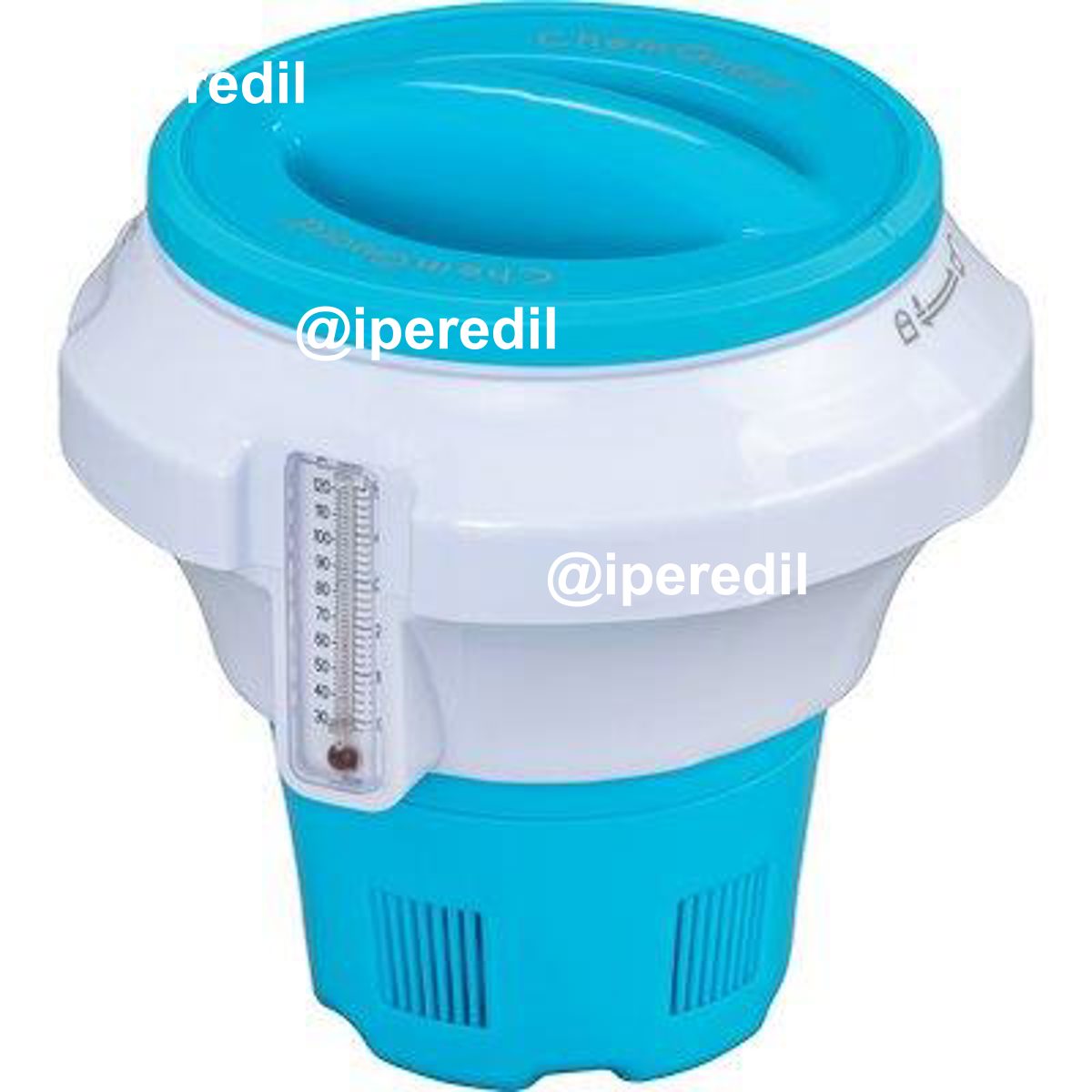 DOSATORE GALLEGGIANTE MAXI X PISCINA 58701 BESTWAY + TERMOMETRO X PASTIGLIE GR 200 - 06110973