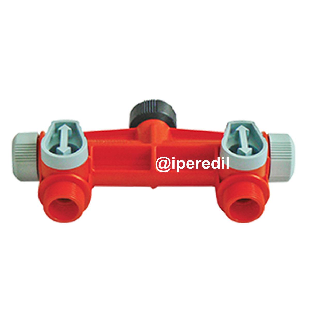 PRESA A RUBINETTO + 4 USCITE FILETTATE IPIERRE 3/4F SELF 20062