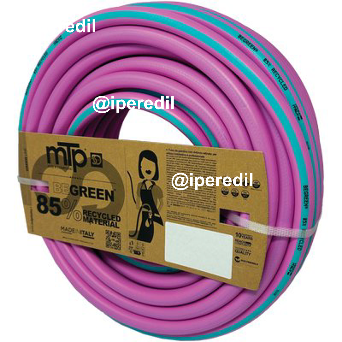 TUBO IRRIGAZIONE RETINATO BEGREEN FUXIA MM 15 5/8 MT 20