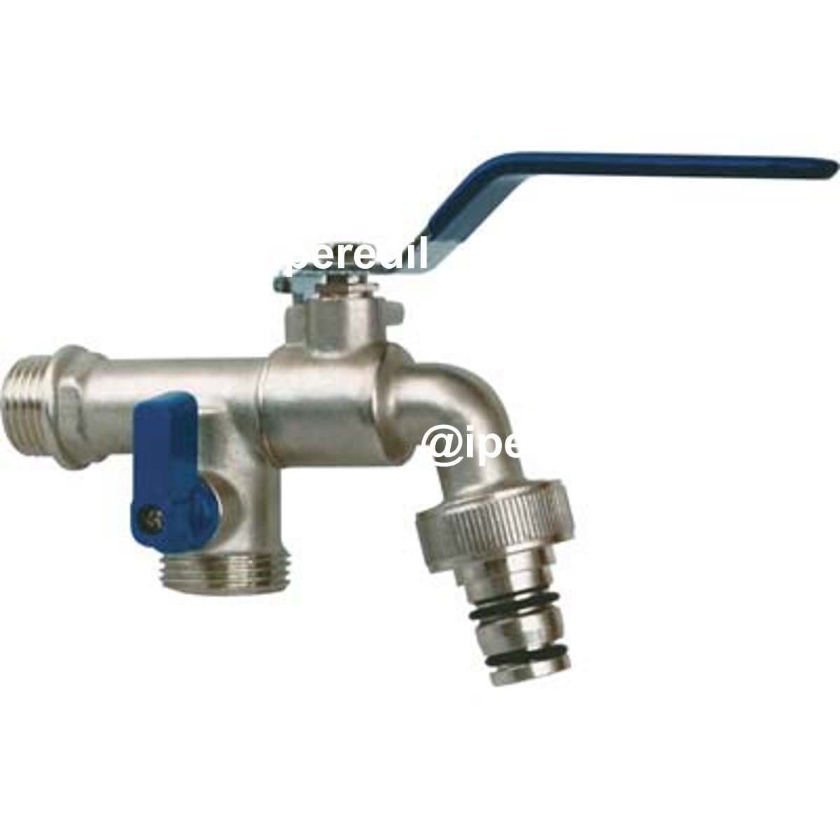 RUBINETTO A SFERA + DOPPIA USCITA STARS ATTACCO 1/2M USCITE 3/4M+INNESTO RAPIDO