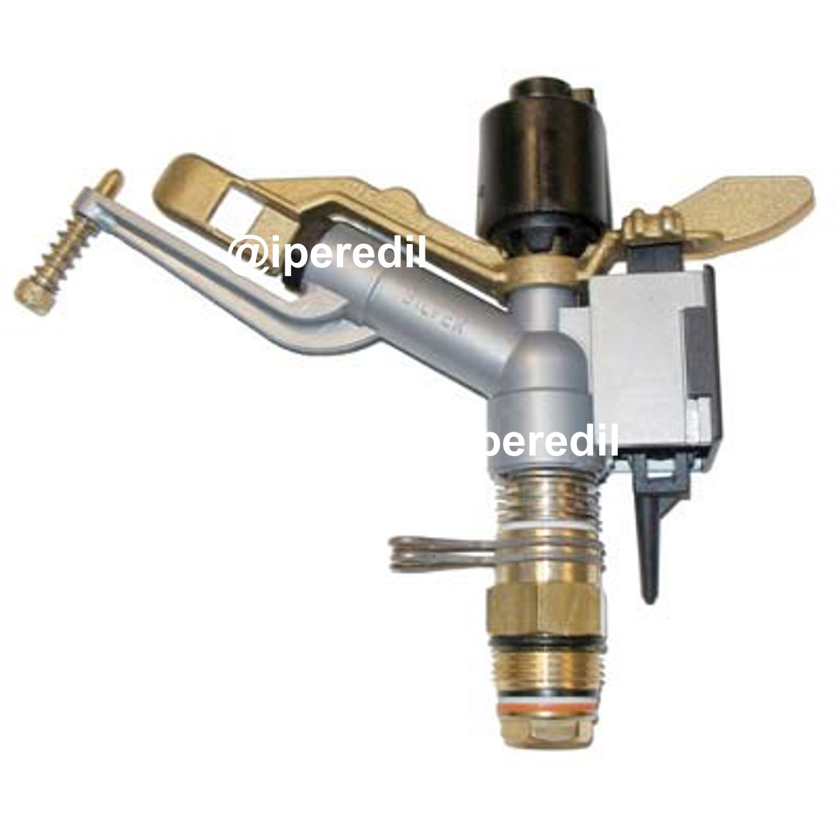 IRRIGATORE BATTENTE SILVER SIME OTTONE SETTORE 3/4M - 06153015