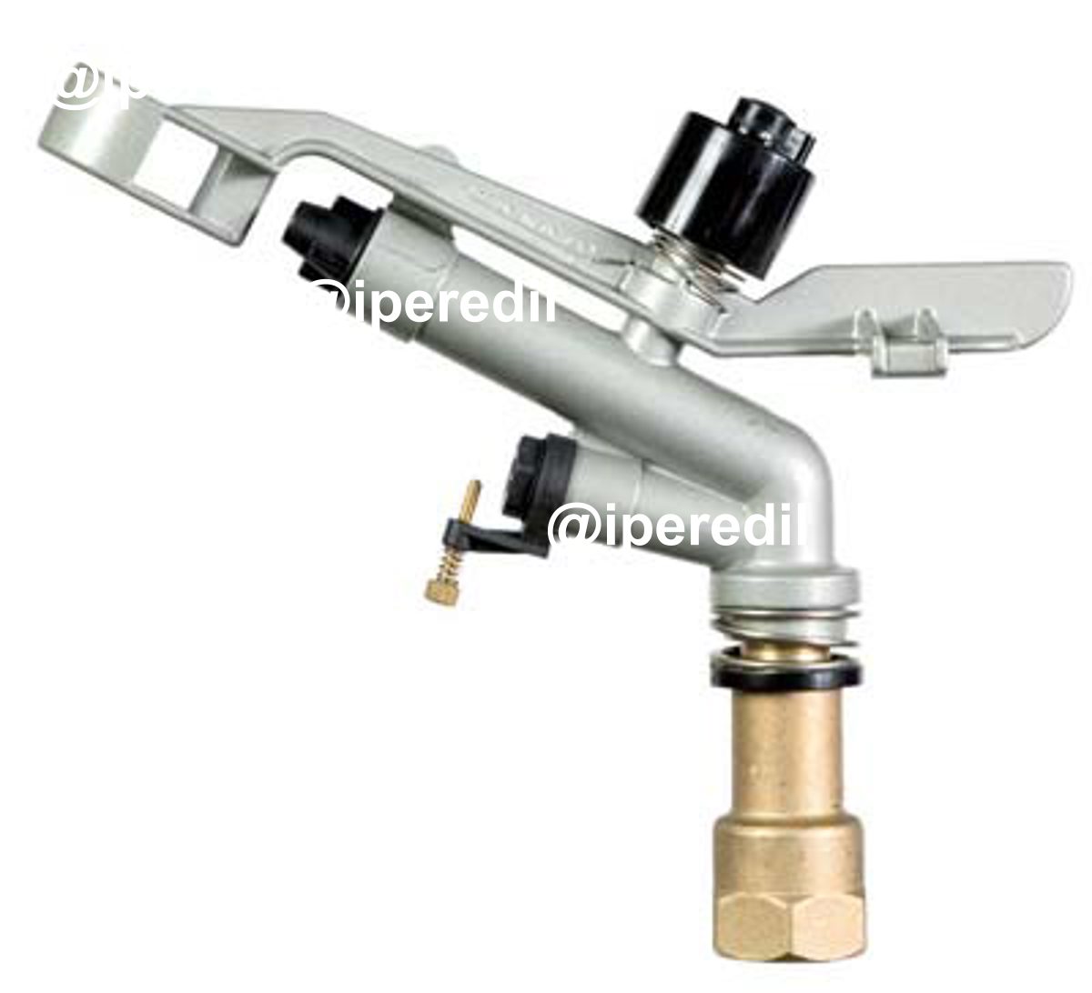 IRRIGATORE BATTENTE IBIS SIME OTTONE CIRCOLARE 1"F