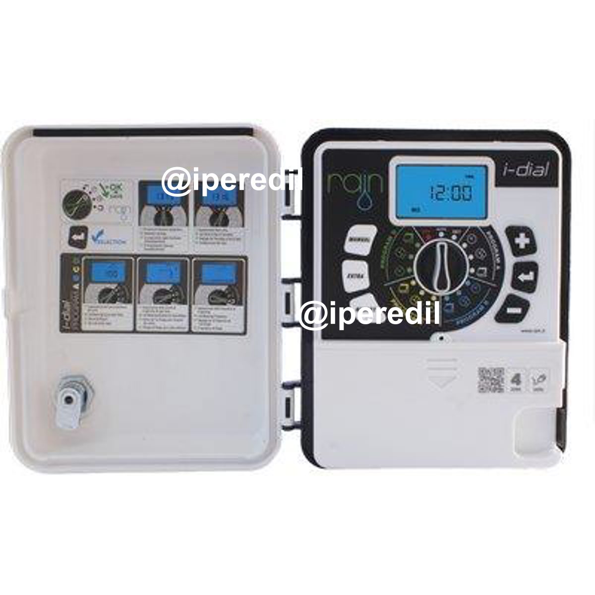 CENTRALINA IRRIGAZIONE I-DIAL ESTERNO RAIN ZONE 6 VOLT 220/24 TRASF INTERNO