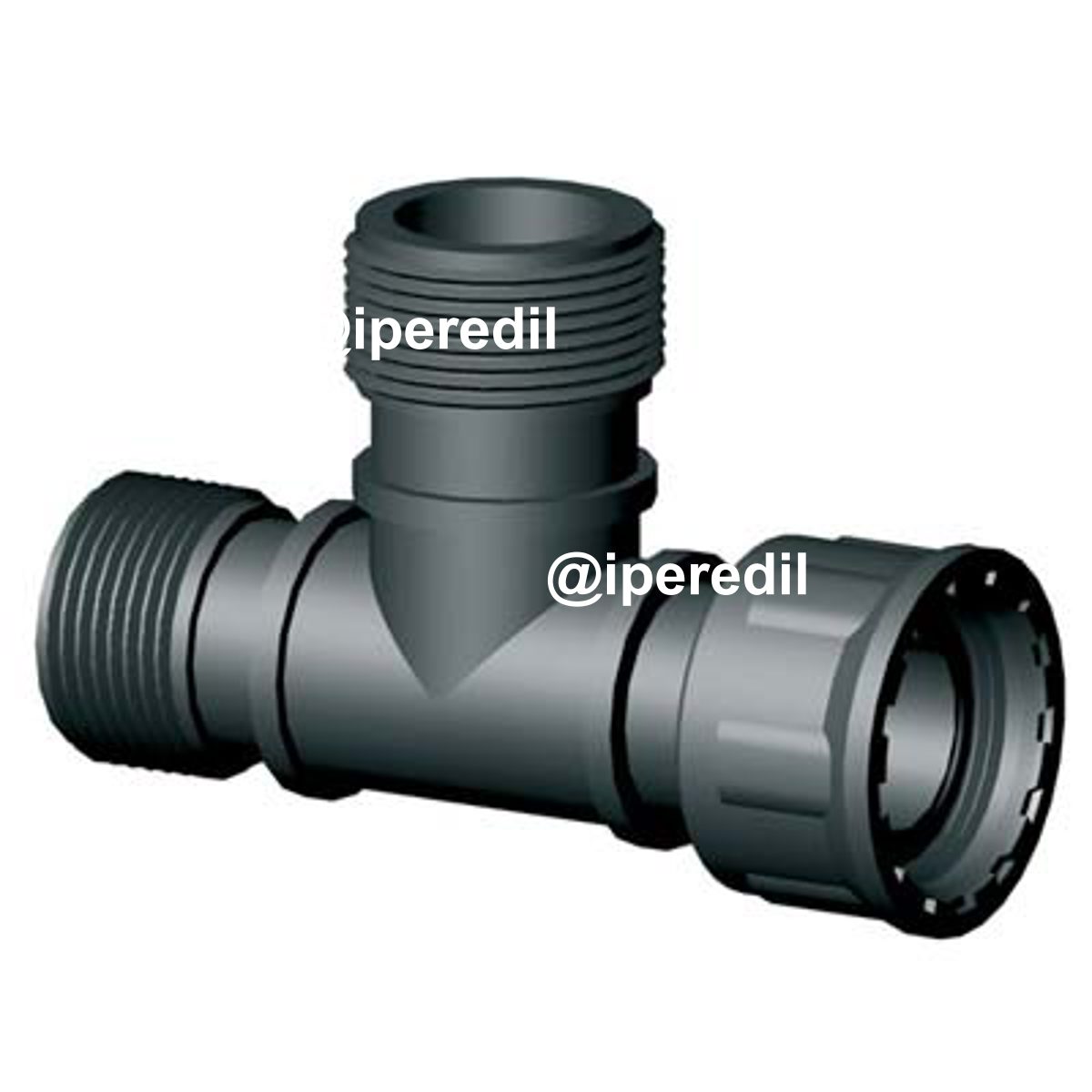 TEE MMF FASTSYSTEM 1"MMF