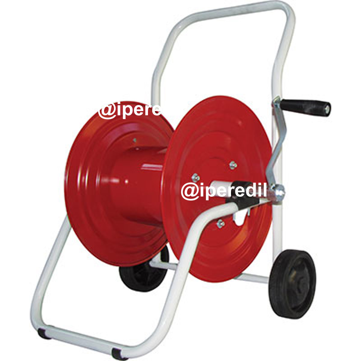 AVVOLGITUBO IRRIGAZIONE CARRELLATO STRONG ACCIAIO VERN RUOTE PLT X TUBO 1/2 MT 50