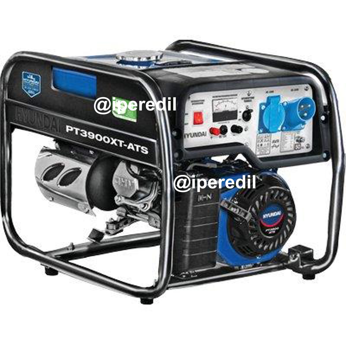 GENERATORE CORRENTE 65129+ATS HYUNDAI 4T KW 3,5/3,2 MONOFASE AVV. ELETTRICO