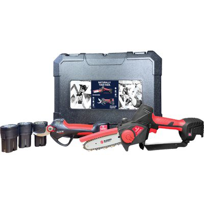 KIT FORBICE PS23-28C + MINI SEGA CS23-05A BLUEBIRD VOLT 16,8X3 AH 2,5 + VALIGETTA