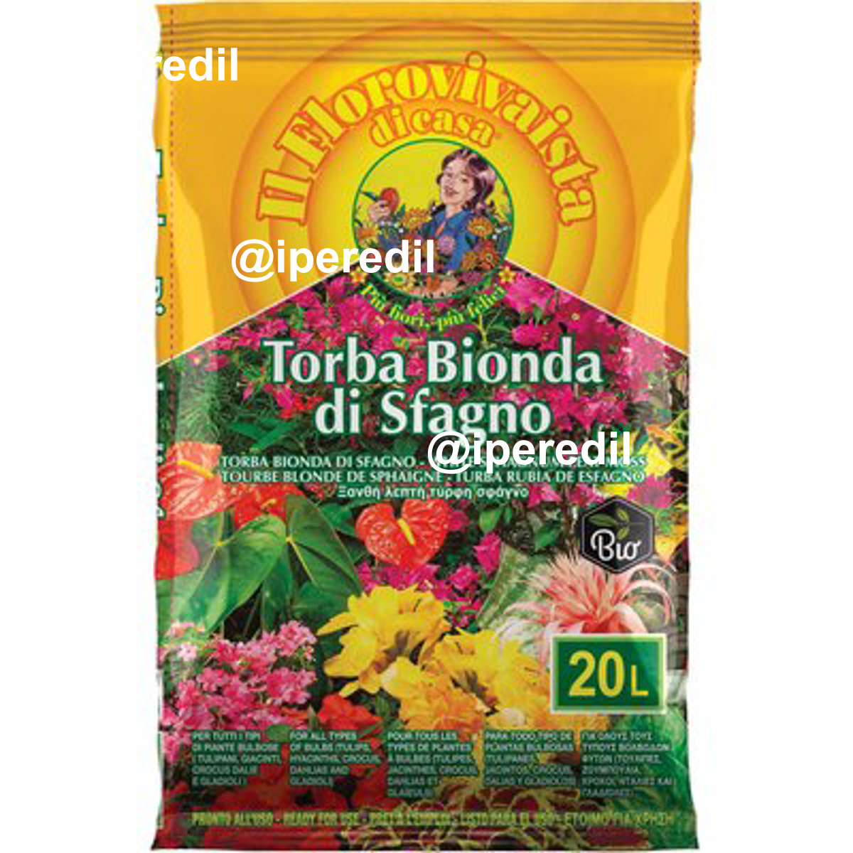 TORBA BIONDA DI SFAGNO TERRIFLORA LT 20 - 06292415