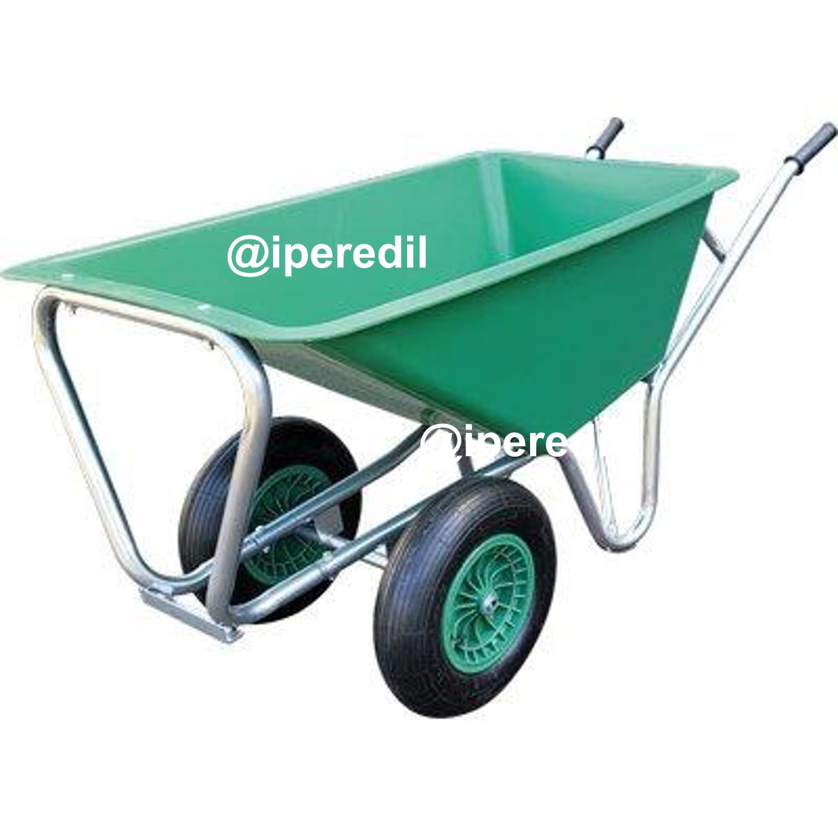 CARRIOLA BIG-TWO PROF STARS TEL. GALVANIZZATO VASCA PPL LT 130 RUOTA MM 390X90 - 06293209