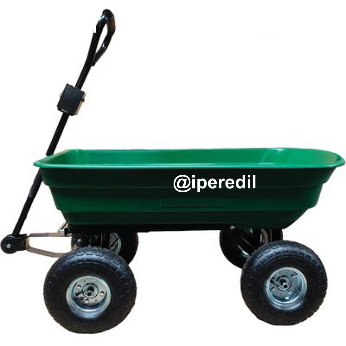 CARRELLO FOURWHEELS RIBALTABILE STARS VASCA PPL PORTATA KG 200