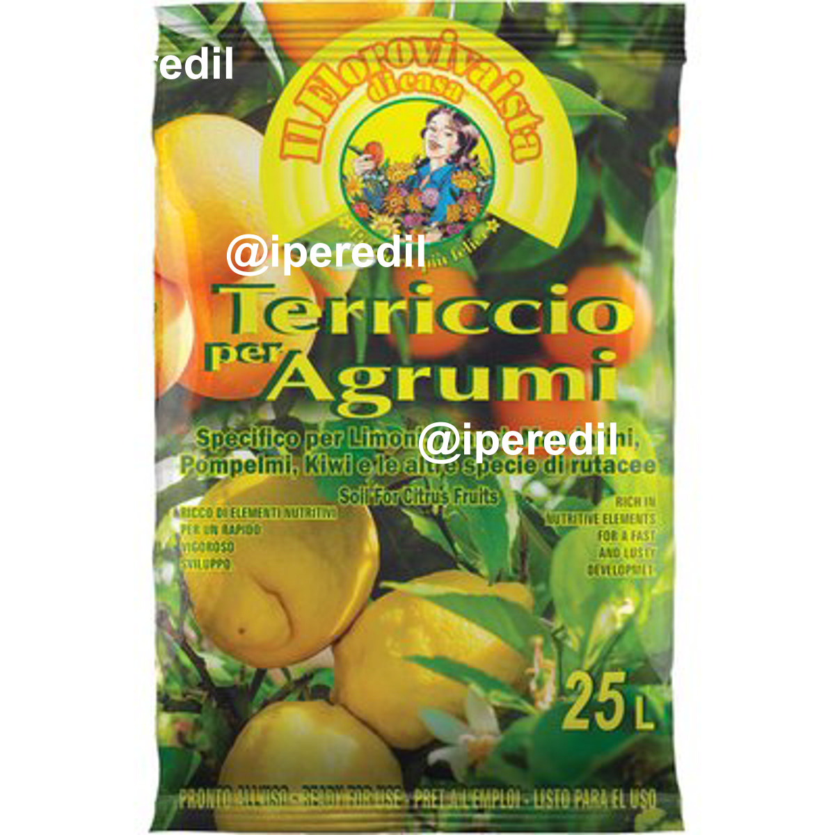 TERRICCIO LIMONI E AGRUMI TERRIFLORA LT 25 (132) - 06293506