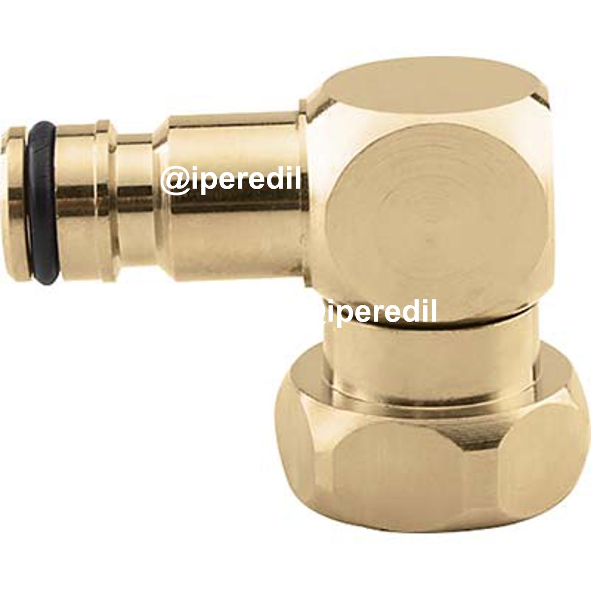 PRESA GIREVOLE OTTONE + INNESTO RAPIDO STARS 3/4F