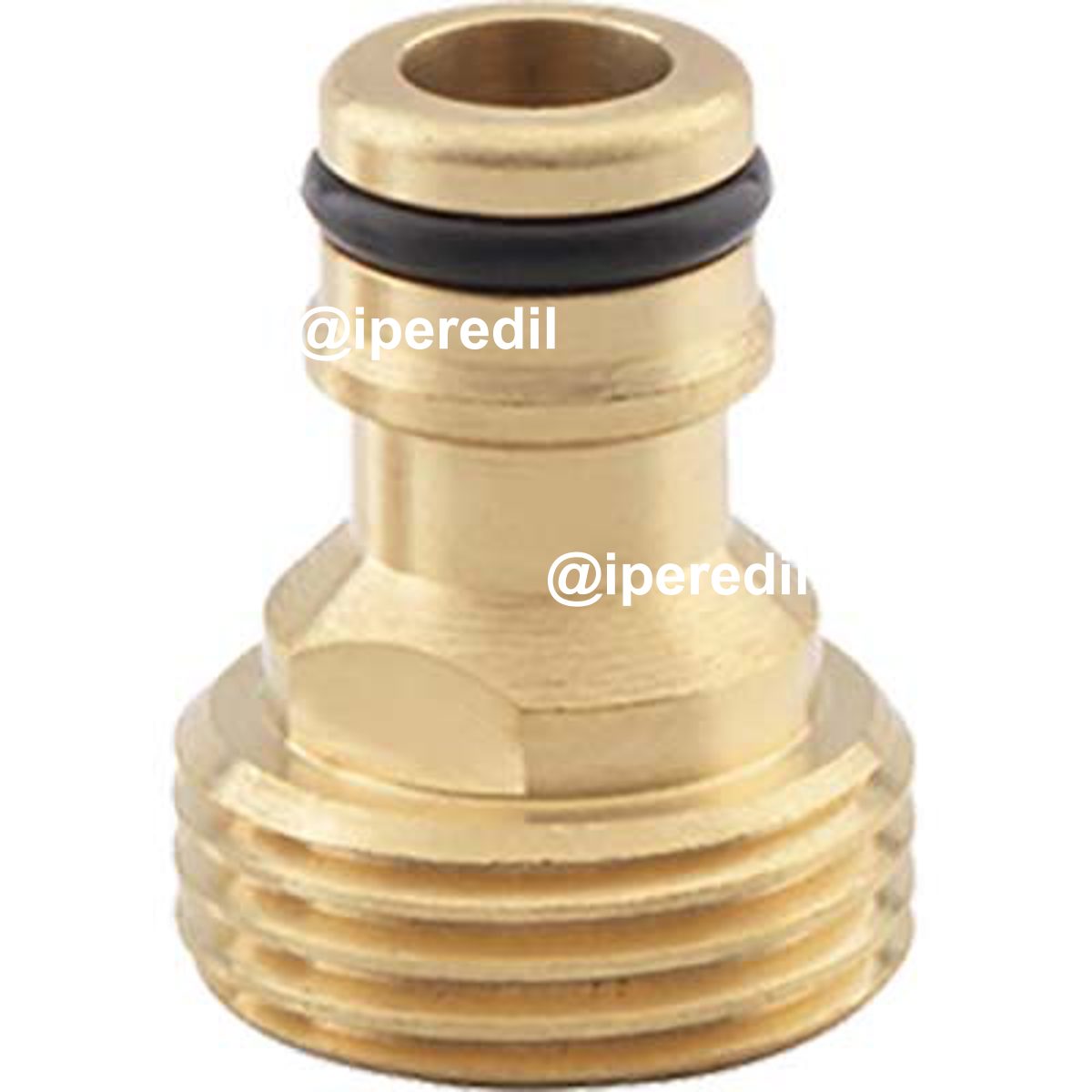 PRESA A RUBINETTO OTTONE + INNESTO RAPIDO STARS 3/4M