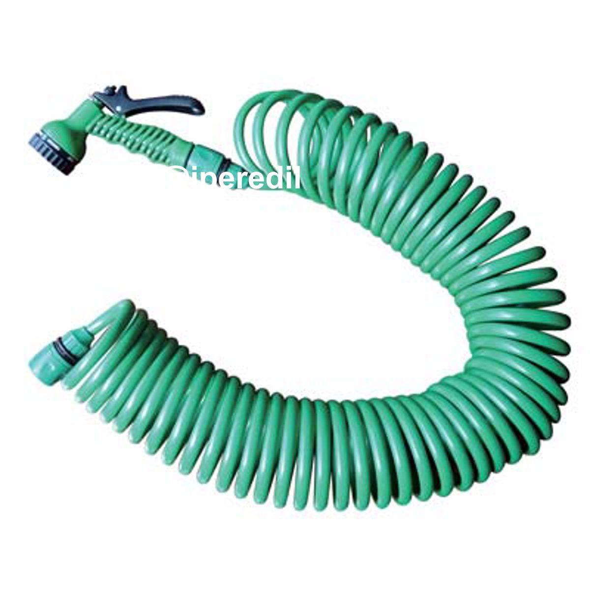 TUBO IRRIGAZIONE A SPIRALE IN KIT STARS MT 15 +RACCORDI+IDROPISTOLA