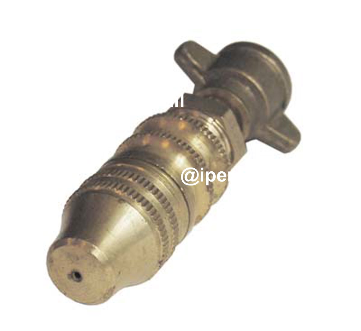 GETTO PLUVIO A ROSA + ALETTE X LANCIA STARS OTTONE REGOLABILE 1/4F