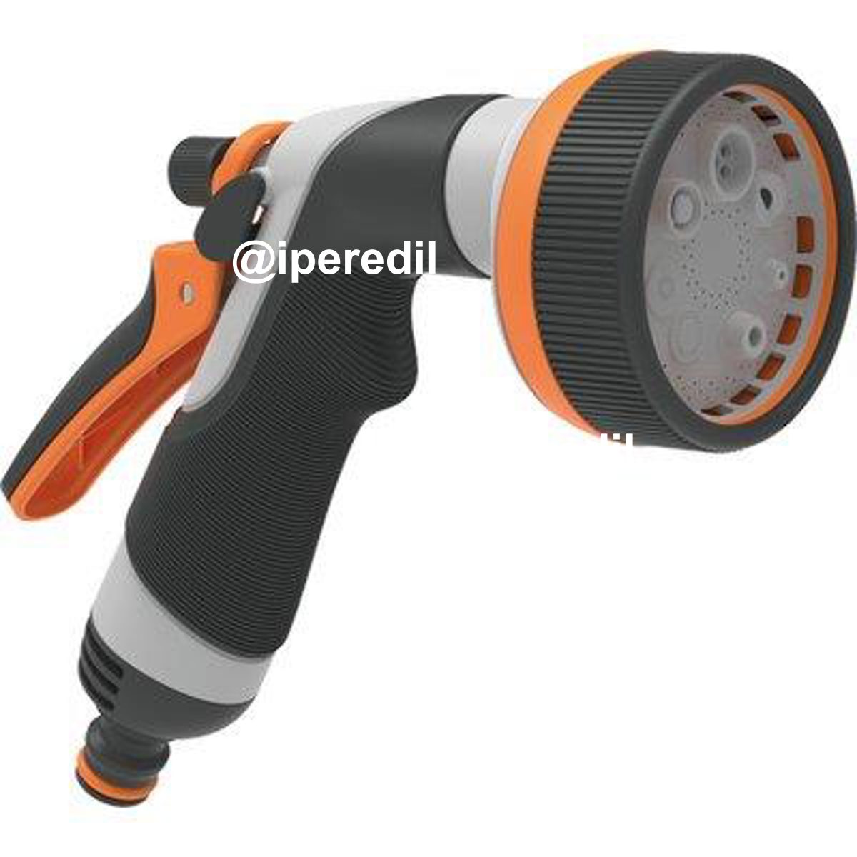 IDROPISTOLA MULTIFUNZIONE PLASTICA GOMMA 8 JET GF INNESTO RAPIDO LT/MIN 12 BAR 4 8000-6923