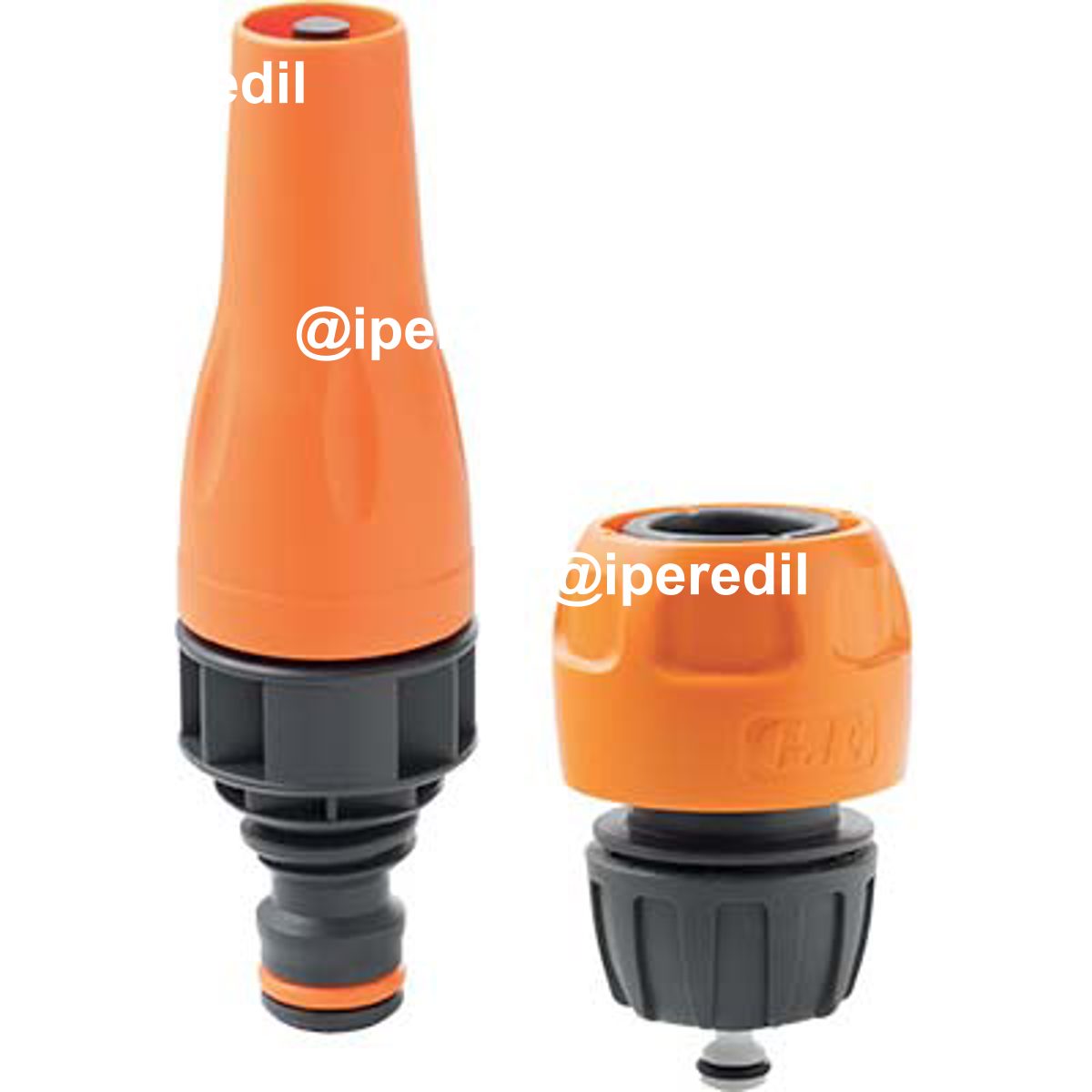 LANCIA KIT 2 GF RACCORDO PORTAGOMMA 1/2-5/8 +STOP 8000-5402