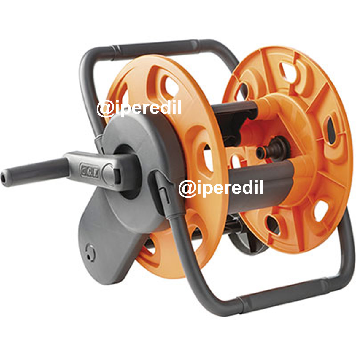 AVVOLGITUBO IRRIGAZIONE KIT MINI CONCEPT GF ACCIAIO/PLASTICA X TUBO 1/2 MT 20 +RACCORDI