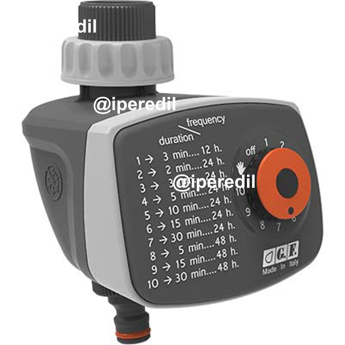 CENTRALINA IRRIGAZIONE GF10 INNESTO RAPIDO 3/4F 1XTRANSISTOR VOLT 9