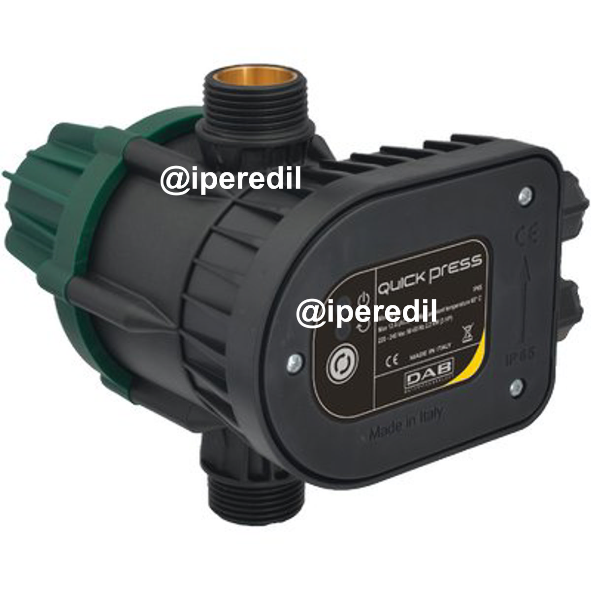 REGOLATORE PRESSIONE QUICK PRESS ON/OFF DAB VOLT 230 A12 HP 1,1/2,2 BAR 1"M GAS