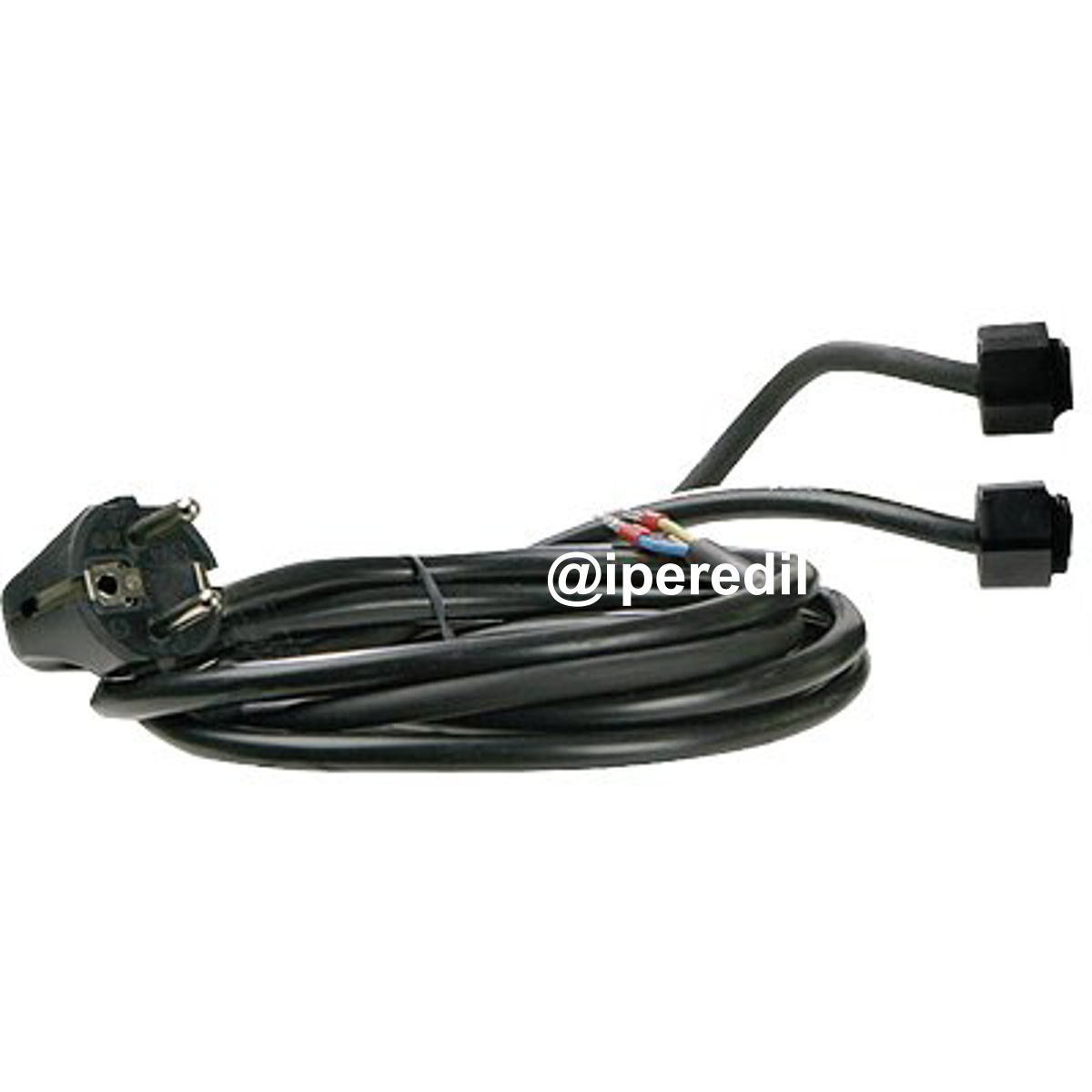 CAVO X QUICK PRESS SPINA SCHUKO + 3 PIN CM 150