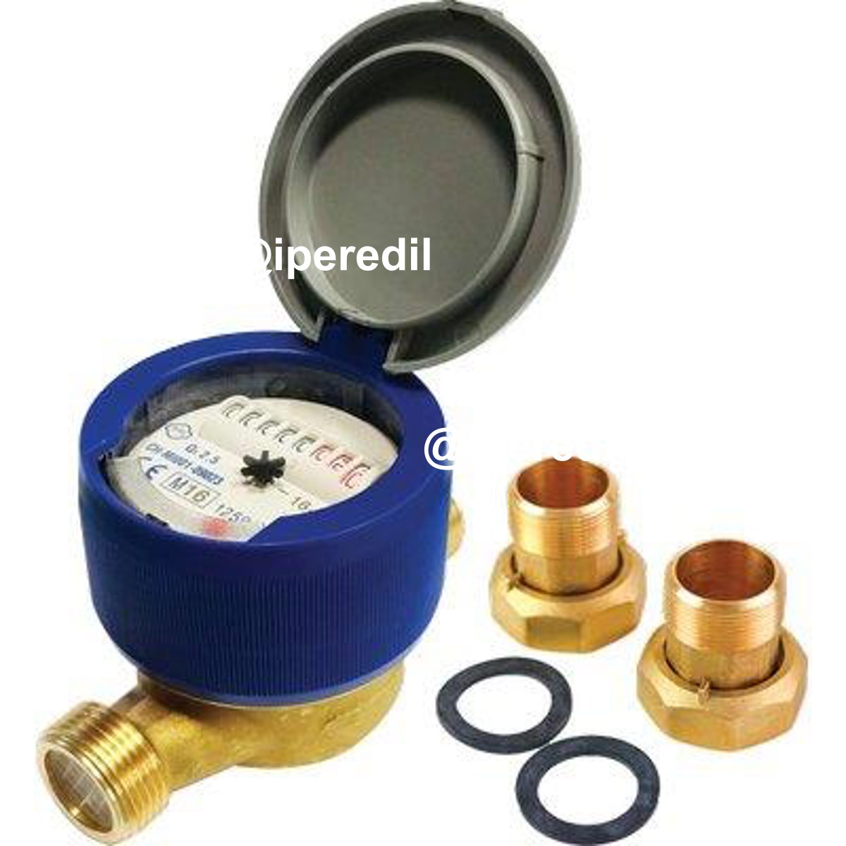 CONTATORE ACQUA FREDDA S-DRY USF-8/15 QUADRANTE ASCIUTTO 1/2M - 06522131
