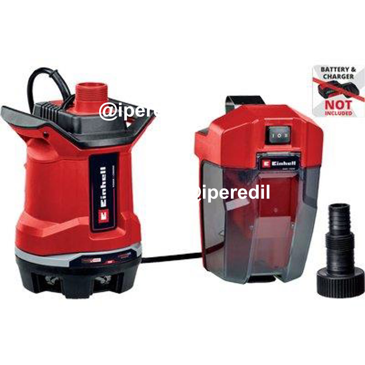 ELETTROPOMPA CISTERNA BATT GE-DP18/25LI EINHELL ABS VOLT 18 LT/M 125 H.MT 5 SOLO CORPO MACCHINA