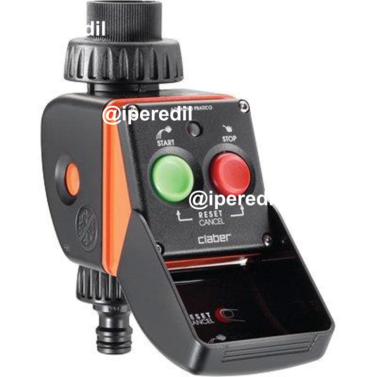 CENTRALINA IRRIGAZIONE AQUAUNO PRATICO CLABER INNESTO RAPIDO 3/4F 1XTRANSISTOR VOLT 9 SELF 8425